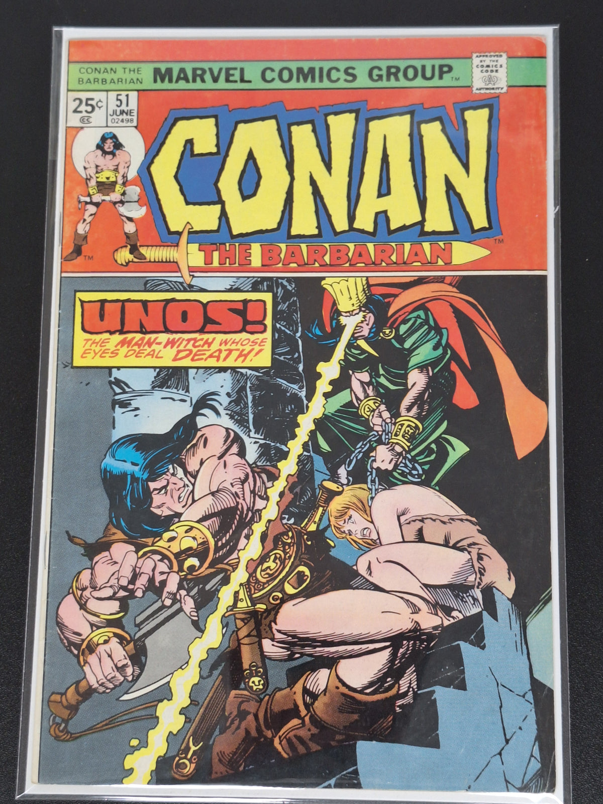 Conan The Barbarian 51 Marvel 1975 Unos The Man-Witch