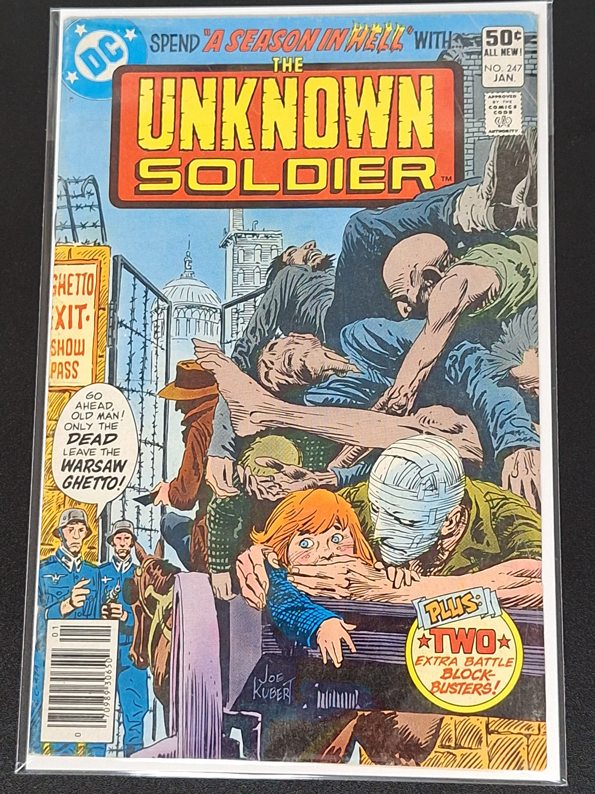 Unknown Soldier 247 DC 1981 Newsstand Edition