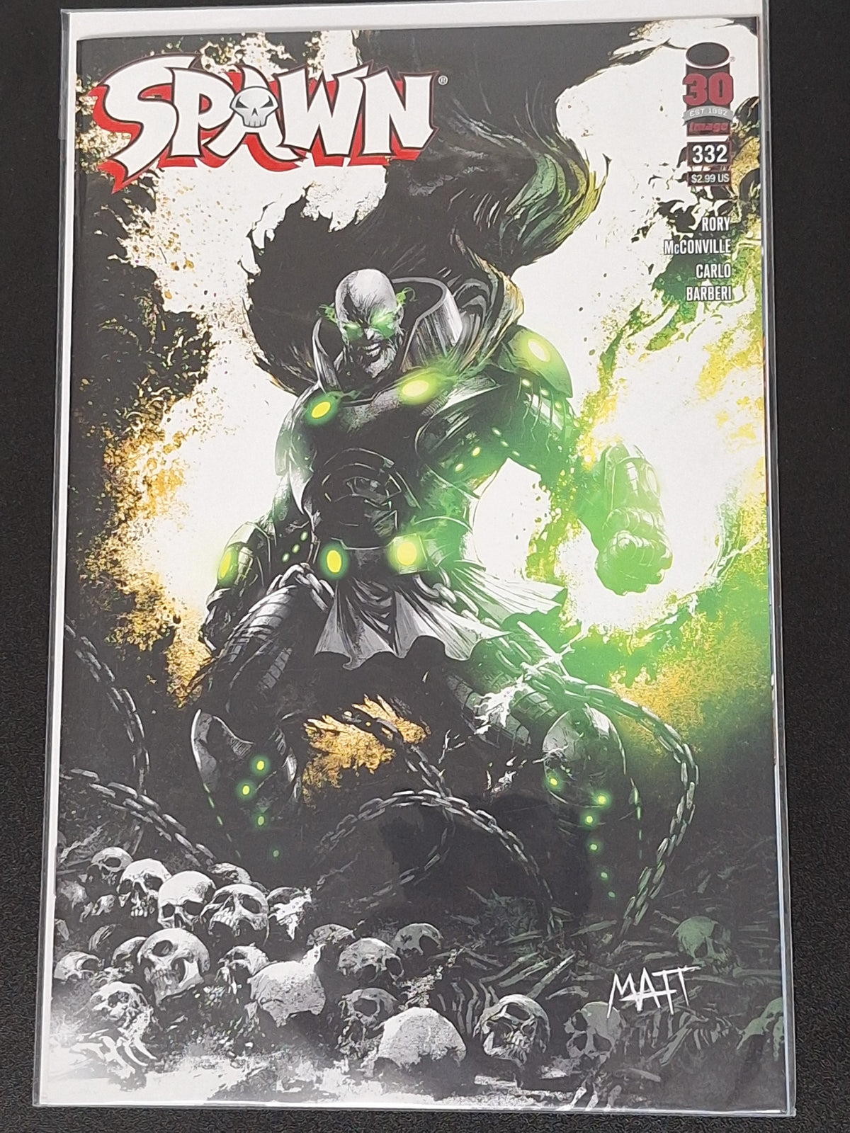 Spawn 332 Image 2022 Cover B Mattina