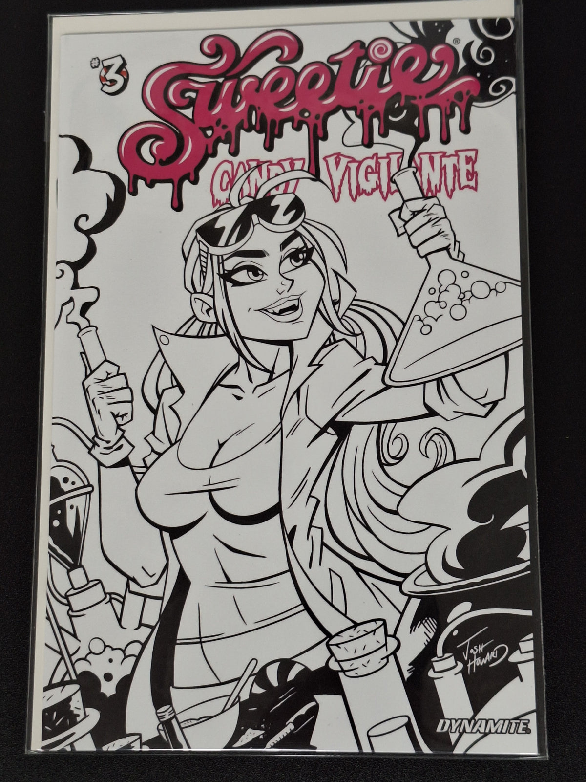 Sweetie Candy Vigilante 3 Dynamite 2022 Josh Howard 1:7 Variant Cover J