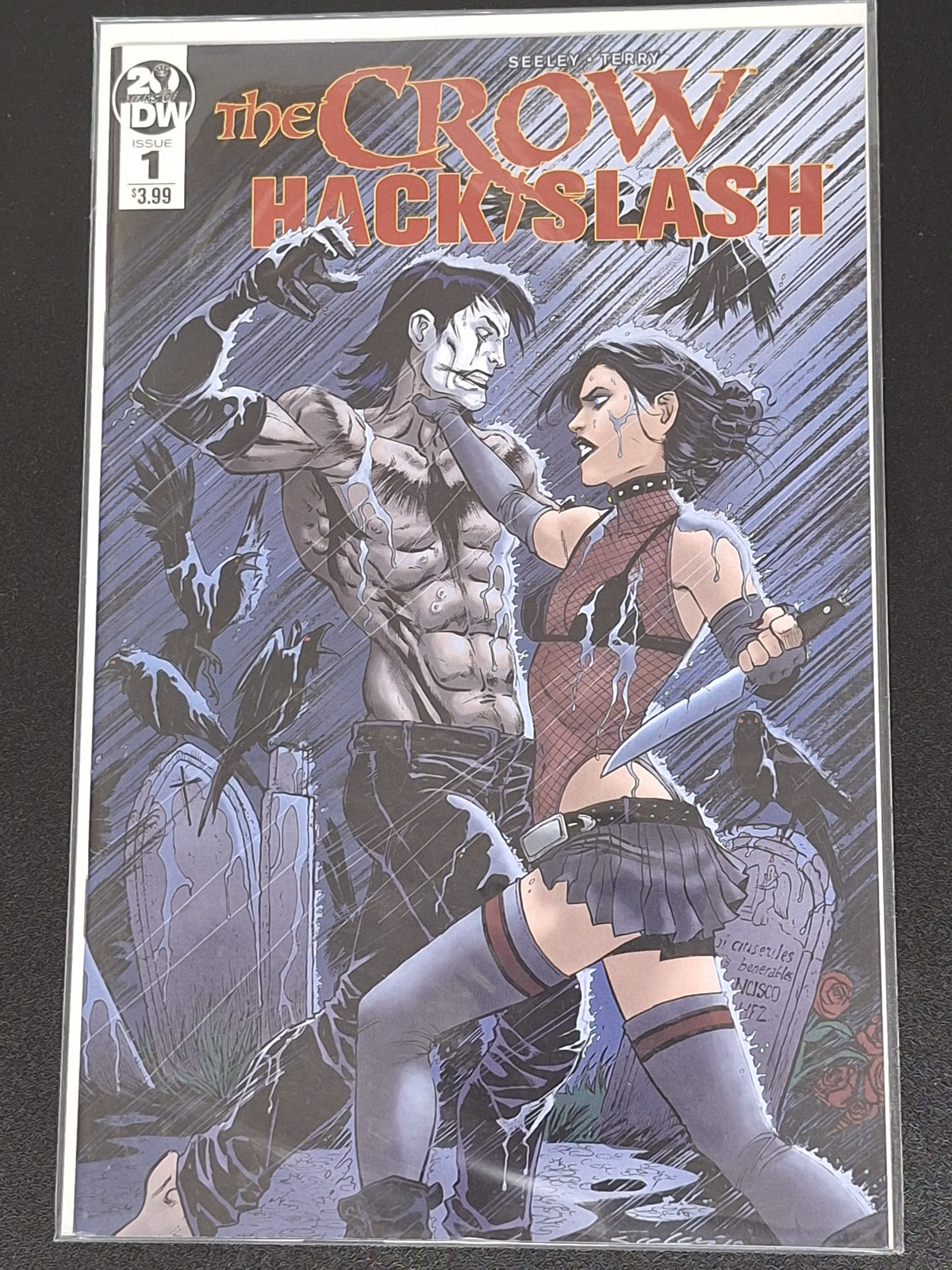 The Crow & Hack/Slash 1 IDW 2019 Tim Seeley 1st Printing