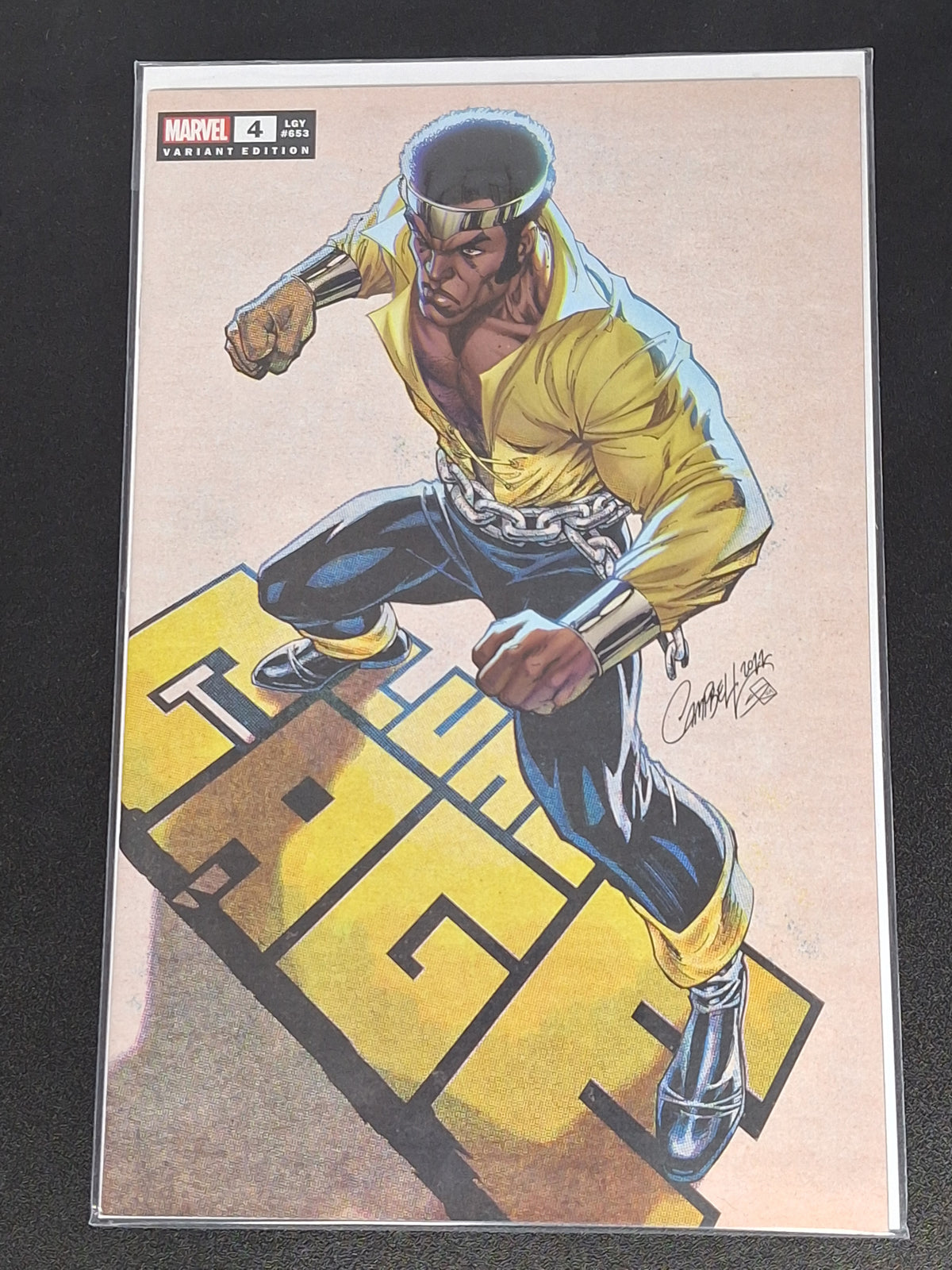 Luke Cage 4 J.Scott Campbell Variant - Auction