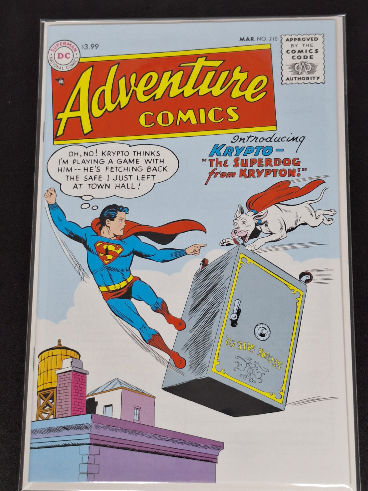 Adventure Comics 210 Facsimile 1st App of Krypto The Superdog - Auction