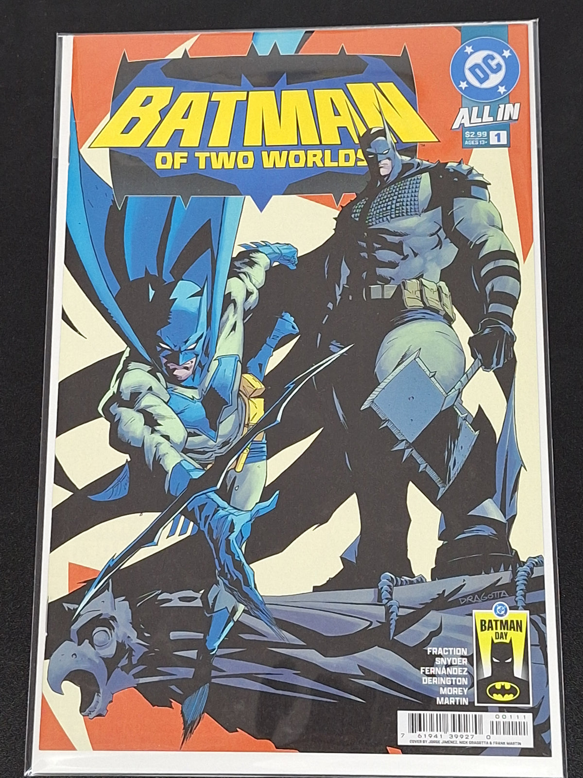 Batman Of Two Worlds 1 Cover A - Auction