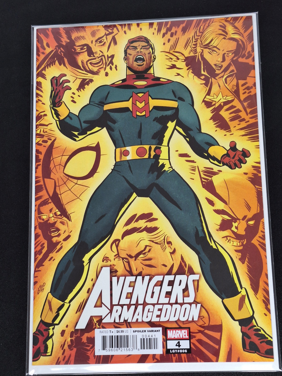 Avengers Armageddon 4 Cho Variant 1st Miracle Man in Mainstream Universe  - Auction