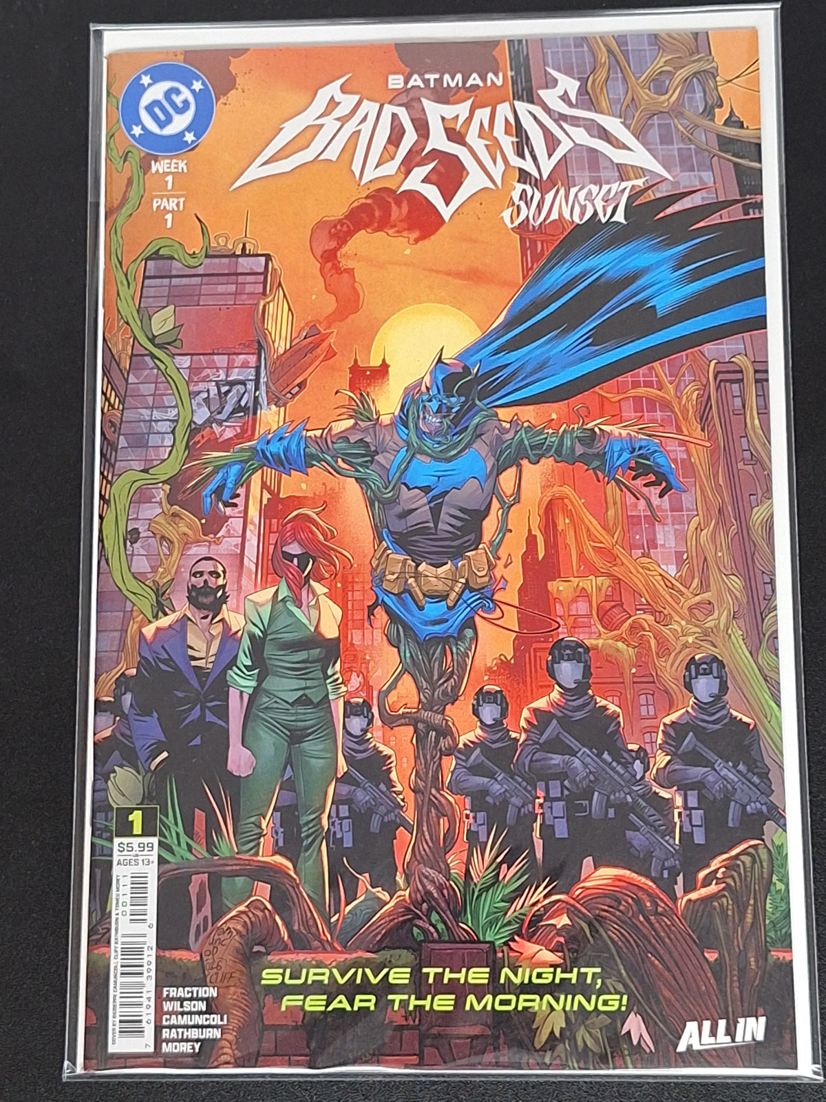 Batman Bad Seeds Sunset 1 Cover A - Auction