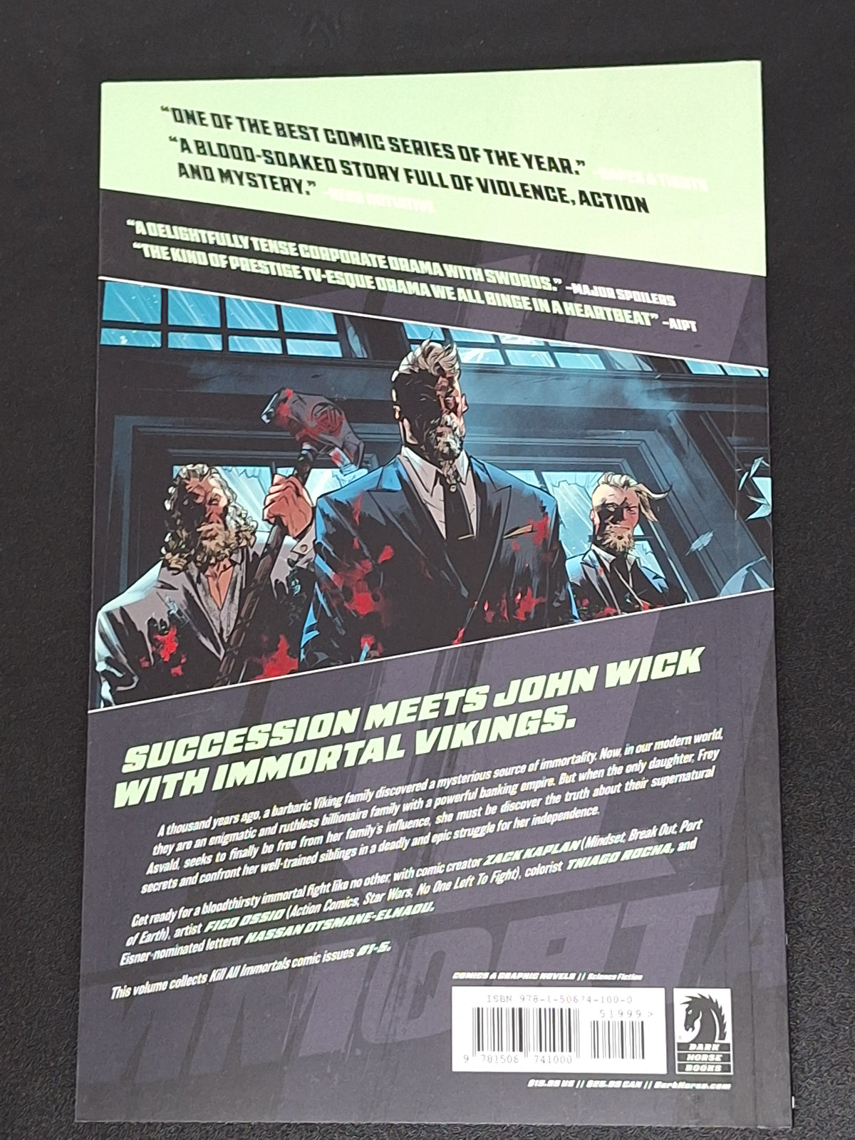 Kill All Immortals Vol.1 Trade Paperback - Auction