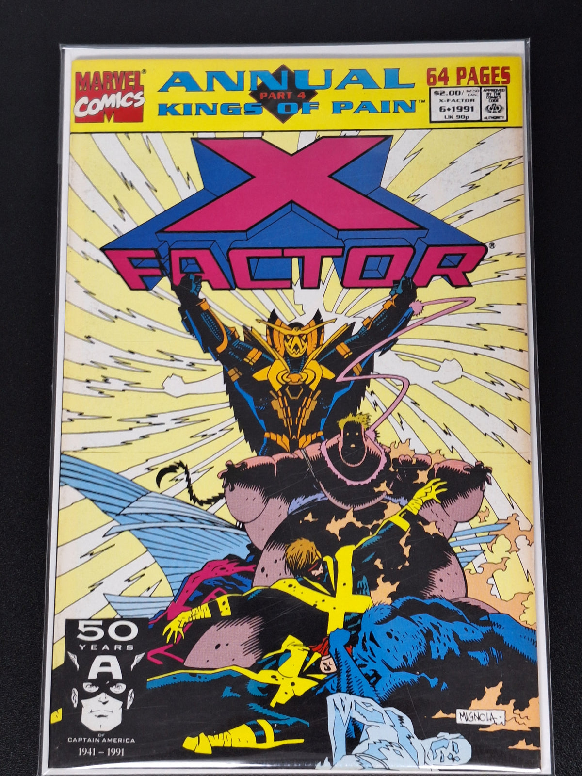 X-Factor Annual 6 Marvel 1991 Mike Mignola Cover
