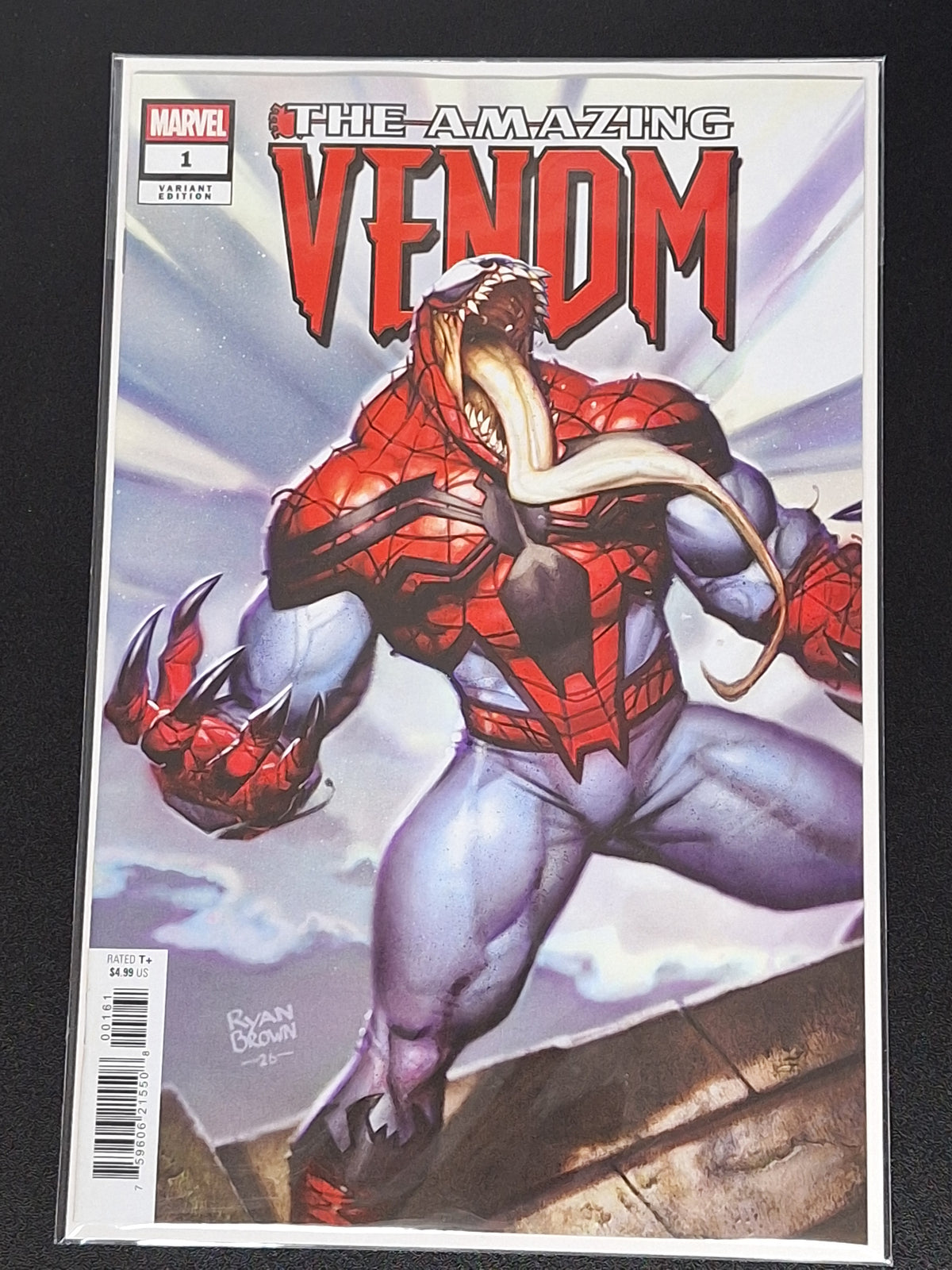 The Amazing Venom 1 Marvel 2026 Ryan Brown Variant