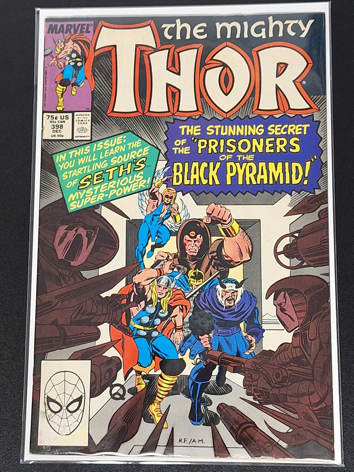 Thor 398 Marvel 1988 Direct Edition