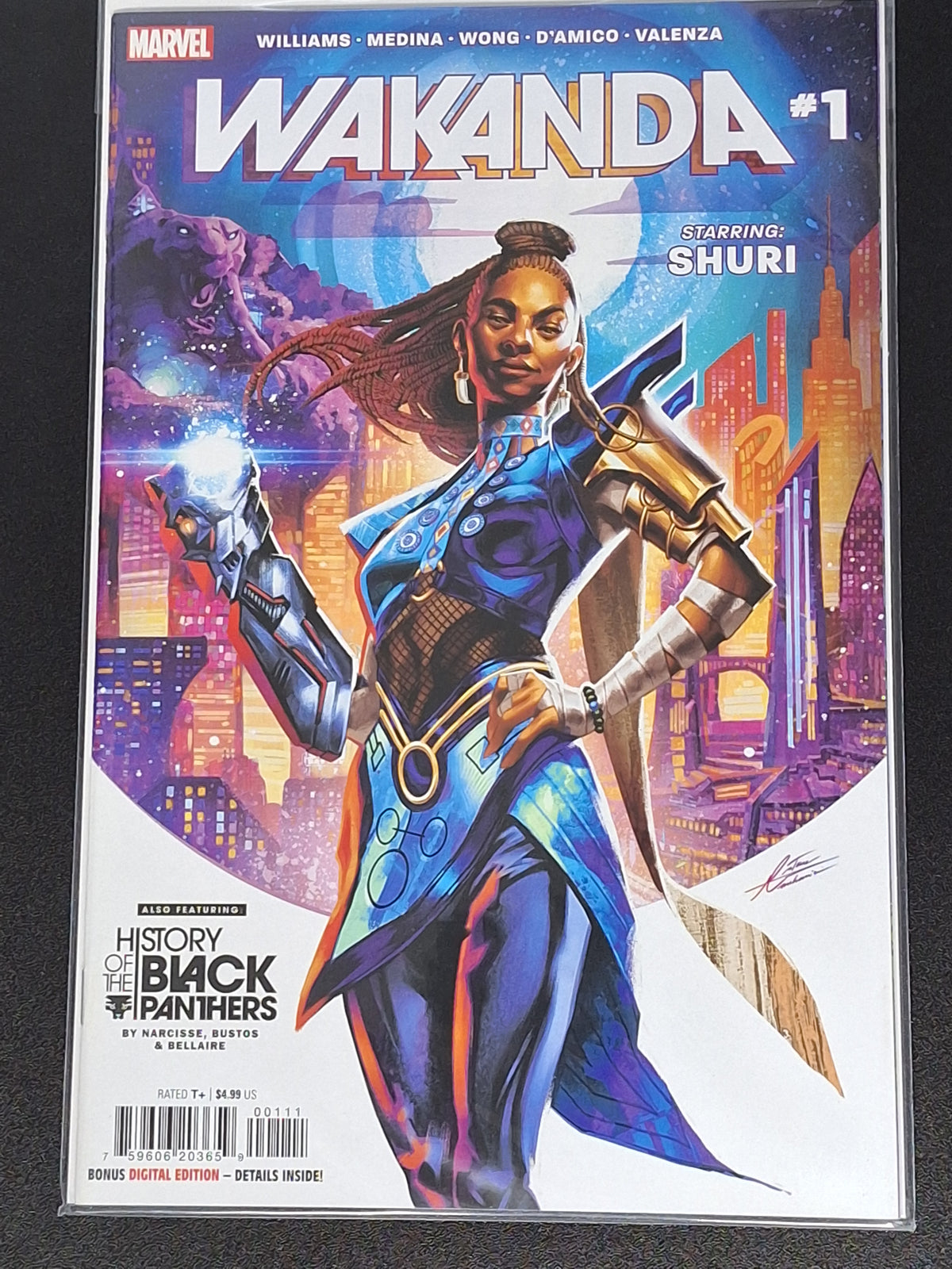 Wakanda 1 Marvel 2022 Cover A Mateus Manhanini.