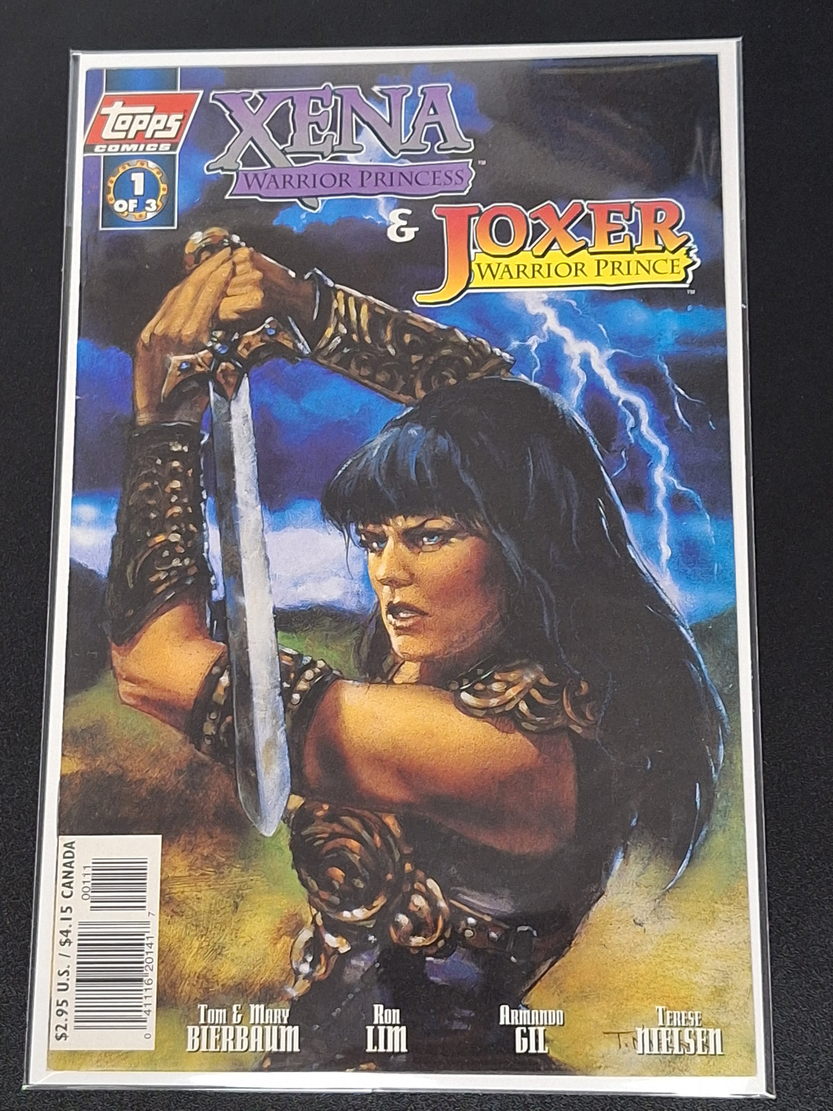 Xena & Joxer 1 Topps Comics 1997 Cover B