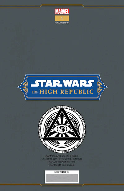 STAR WARS: THE HIGH REPUBLIC 1 2022 TYLER KIRKHAM EXCLUSIVE VIRGIN