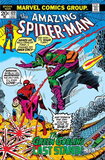 AMAZING SPIDER-MAN 122 JOHN ROMITA SR FACSIMILE EDITION EXCLUSIVE FOIL VARIANT