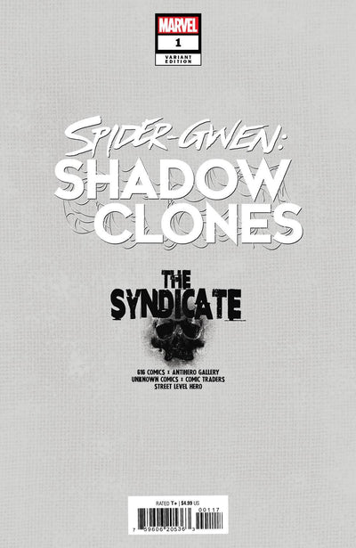 SPIDER-GWEN: SHADOW CLONES 1 LUCIO PARRILLO EXCLUSIVE VIRGIN