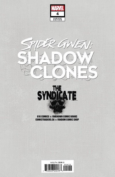SPIDER-GWEN: SHADOW CLONES 4 KENDRICK LIM EXCLUSIVE VIRGIN