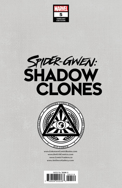 SPIDER-GWEN: SHADOW CLONES 5 KAEL NGU EXCLUSIVE VIRGIN