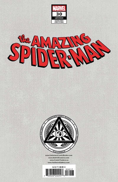 AMAZING SPIDER-MAN 30 KAARE ANDREWS EXCLUSIVE VIRGIN