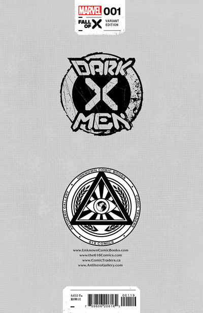 DARK X-MEN 1 EJIKURE EXCLUSIVE VIRGIN