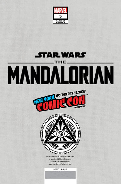 STAR WARS: THE MANDALORIAN SEASON 2 5 PEACH MOMOKO NYCC EXCLUSIVE VIRGIN SKETCH