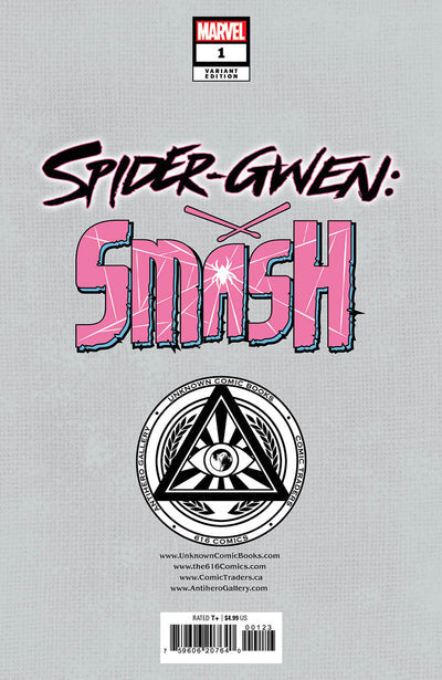 SPIDER-GWEN: SMASH 1 DAVID NAKAYAMA EXCLUSIVE VIRGIN