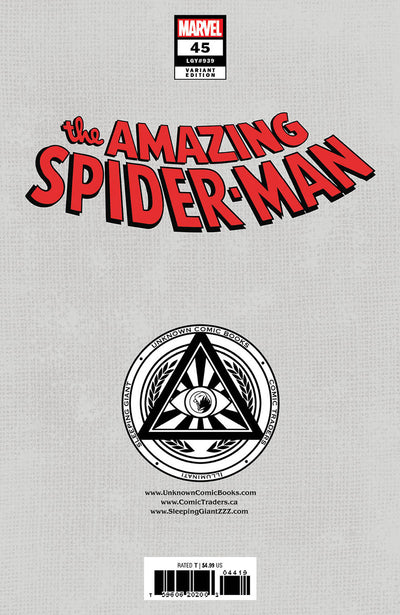 AMAZING SPIDER-MAN 45 KENDRICK LIM EXCLUSIVE VIRGIN