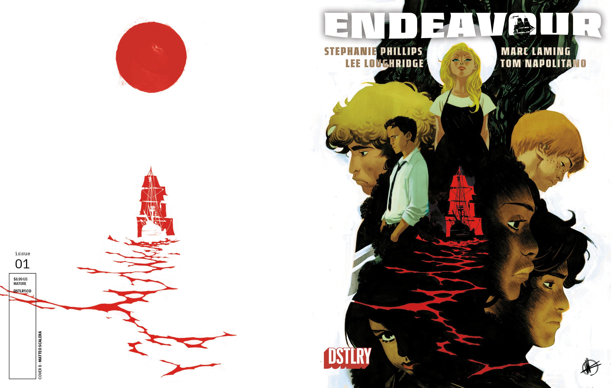 ENDEAVOUR #1 CVR B MATTEO SCALERA VARIANT 10/15/2025