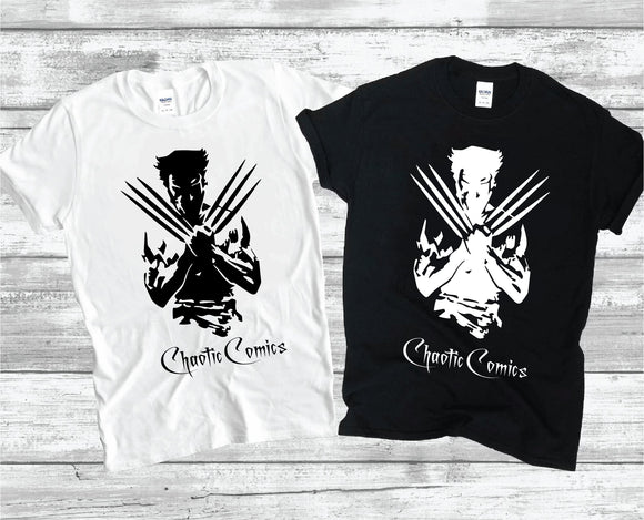 Chaotic Comics T-Shirts - Wolverine