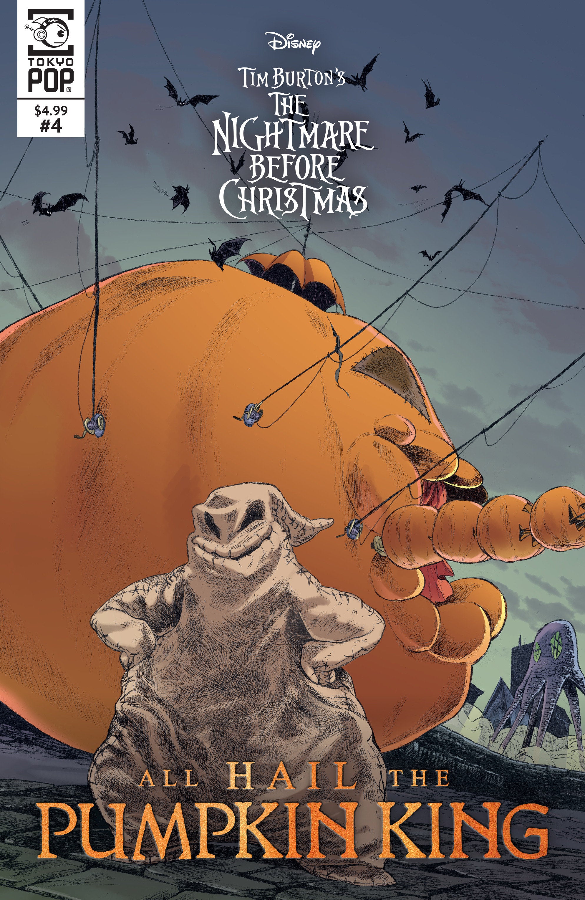 Disney Tim Burton's The Nightmare Before Christmas: All Hail the Pumpkin King, Issue #4 10/14/2026