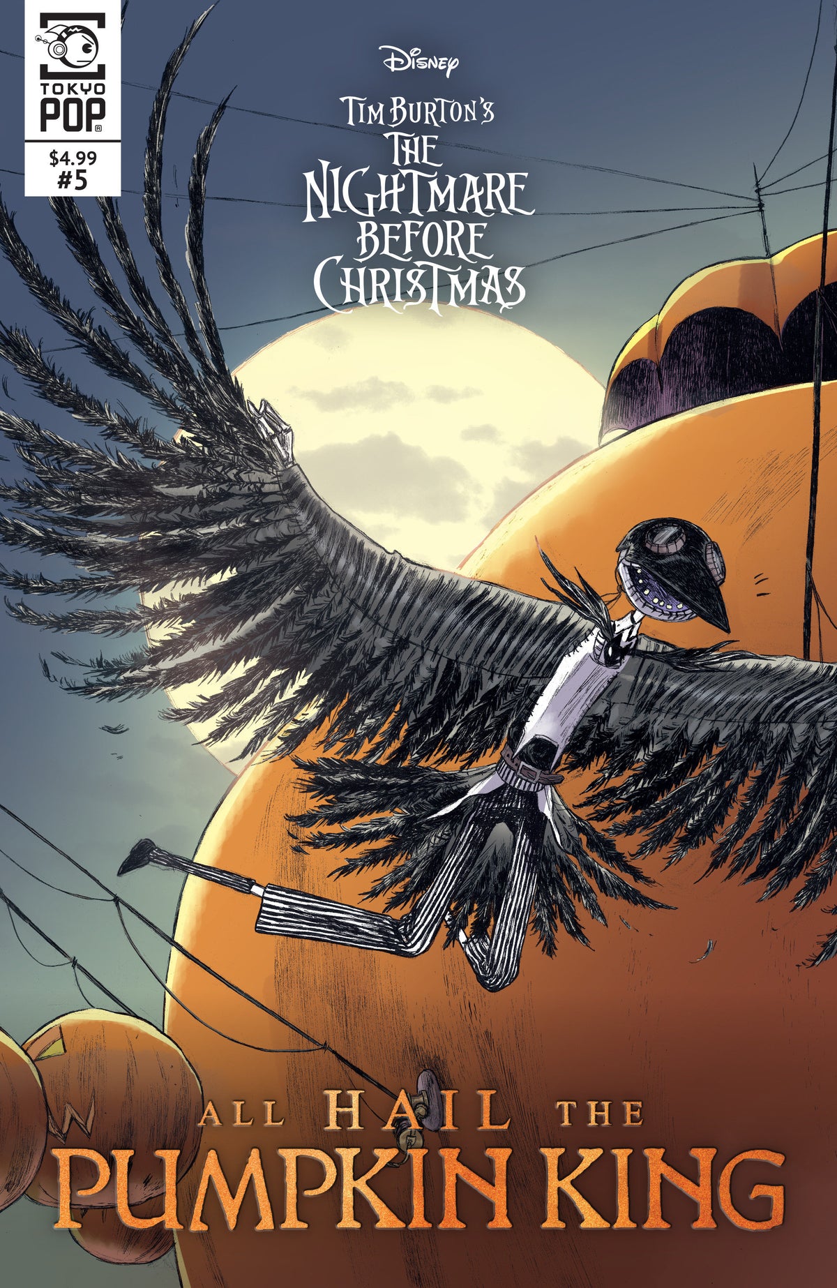 Disney Tim Burton's The Nightmare Before Christmas: All Hail the Pumpkin King, Issue #5 11/11/2026
