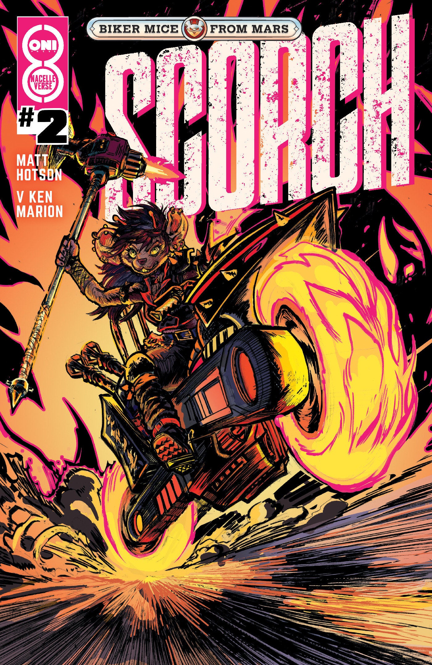 BIKER MICE FROM MARS SCORCH #2 CVR B VICTOR ALPI VAR 09/23/2026