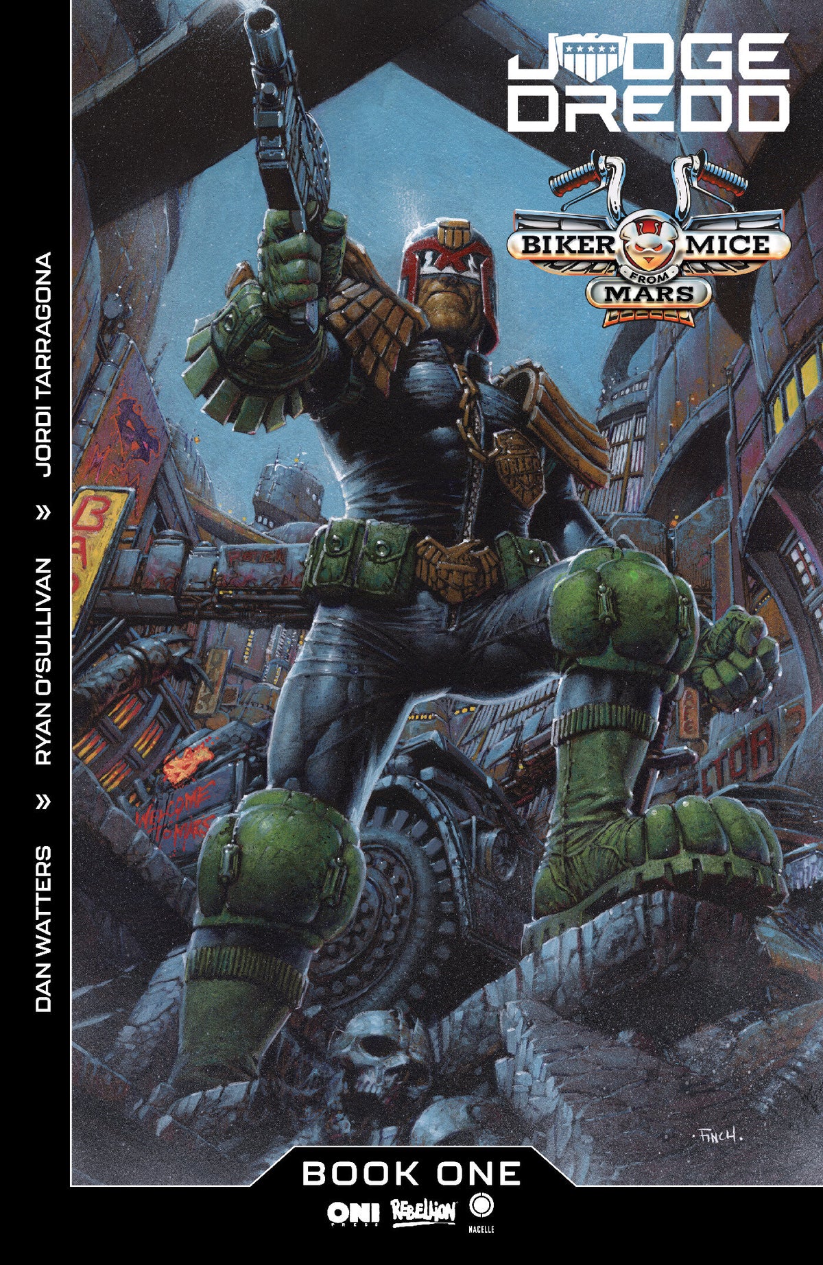 Judge Dredd/Biker Mice from Mars #1 Cover A David Finch 12/02/2026