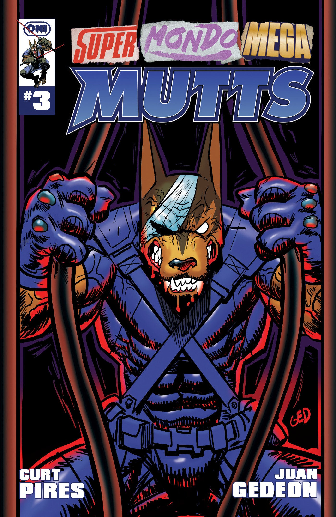 SUPER MONDO MEGA MUTTS #3 CVR A JUAN GEDEON 09/30/2026