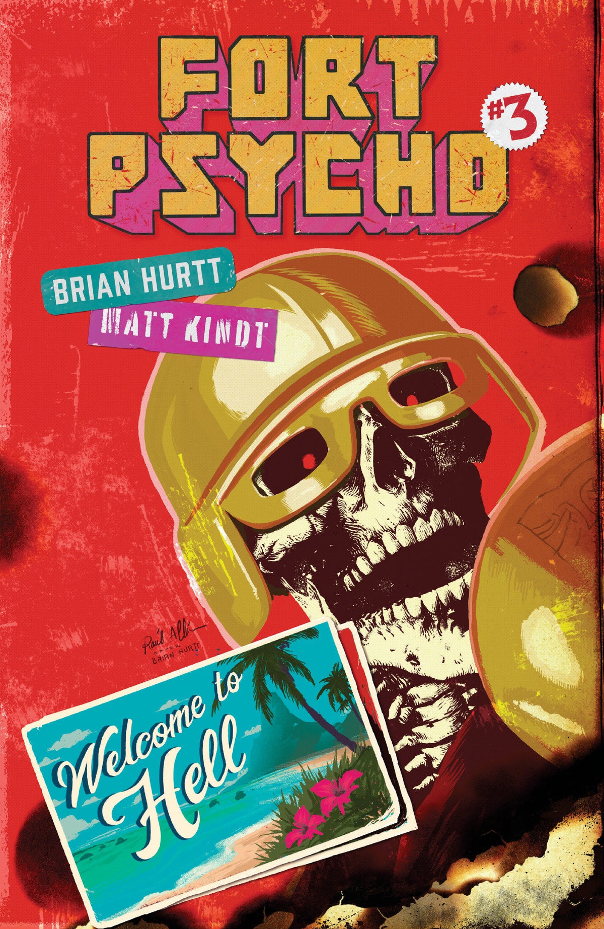 FORT PSYCHO #3 CVR C RAUL ALLEN VAR 10/28/2026
