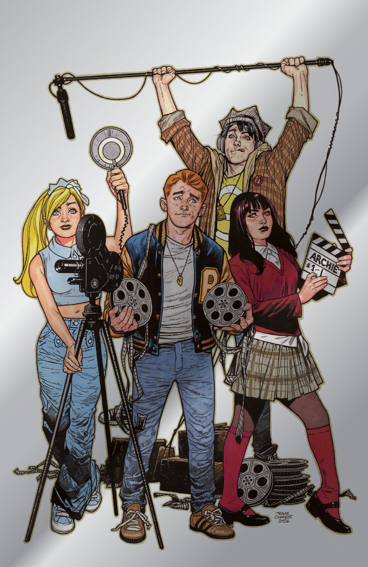 Archie #1 Cover W Travis Charest Local Comic Shop Day Foil Full Art Var 09/02/2026