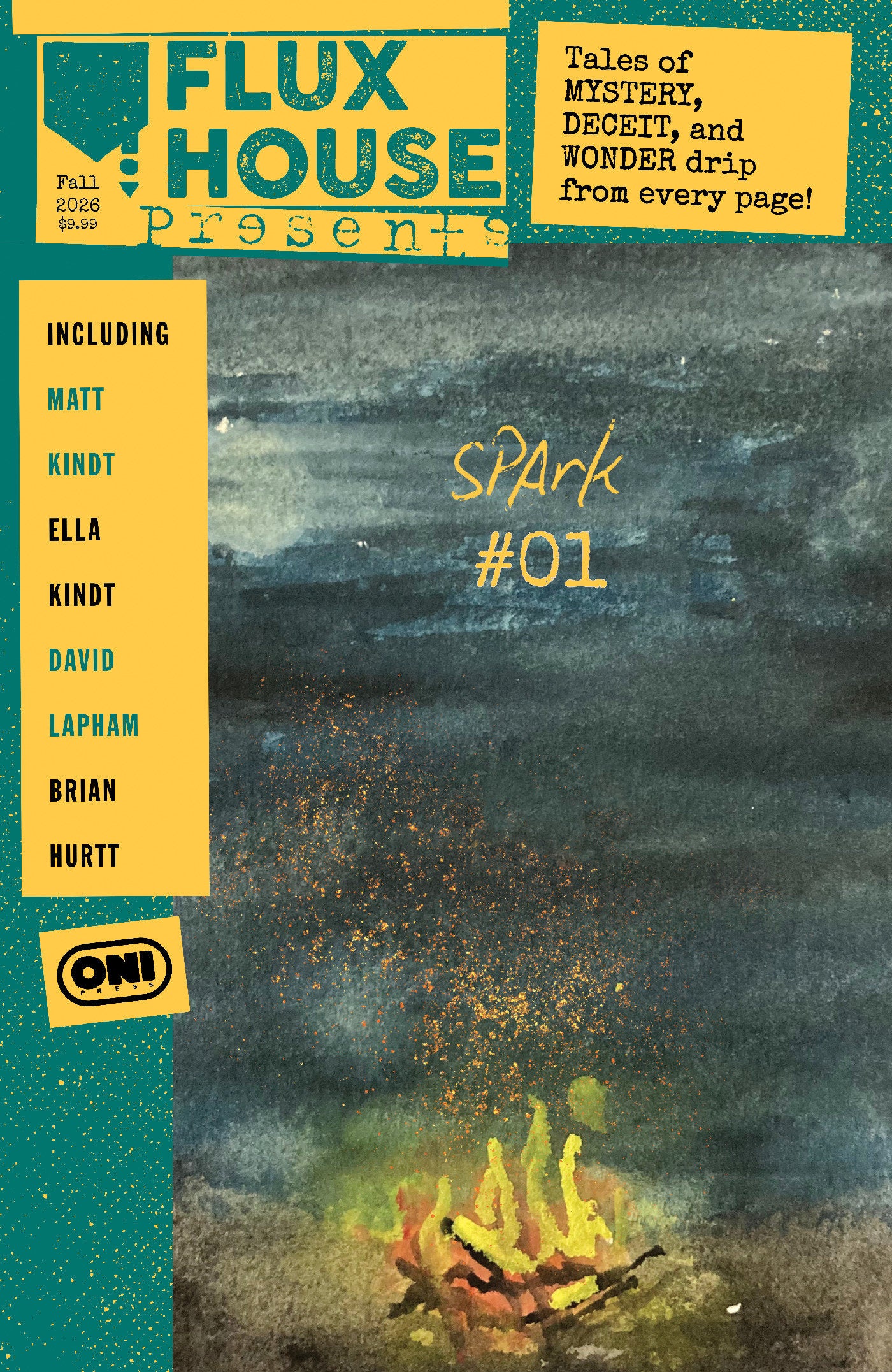 FLUX HOUSE PRESENTS #1 CVR A SHARLENE KINDT 10/07/2026