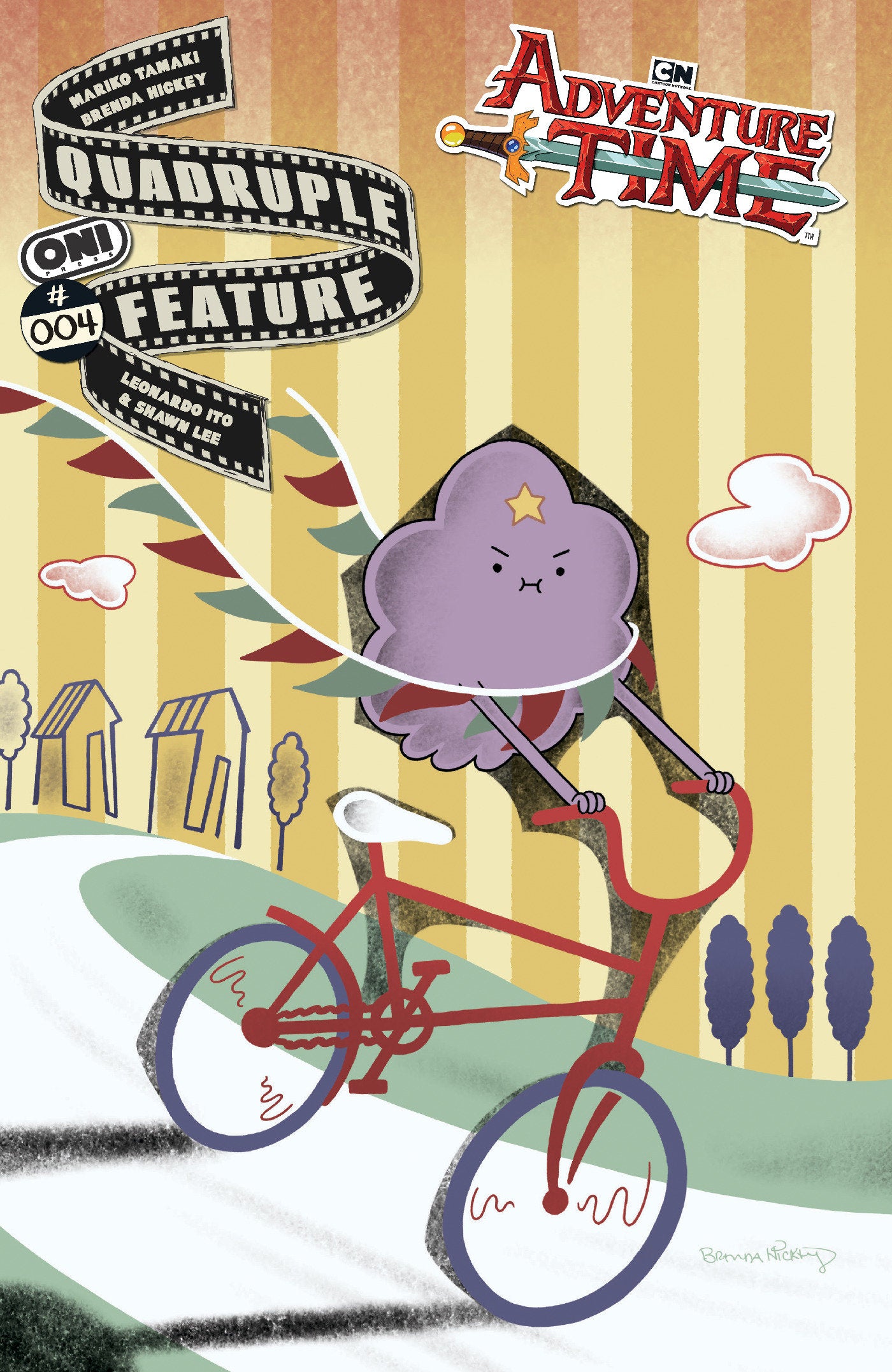 ADVENTURE TIME QUADRUPLE FEATURE #4 CVR A BRENDA HICKEY 10/14/2026
