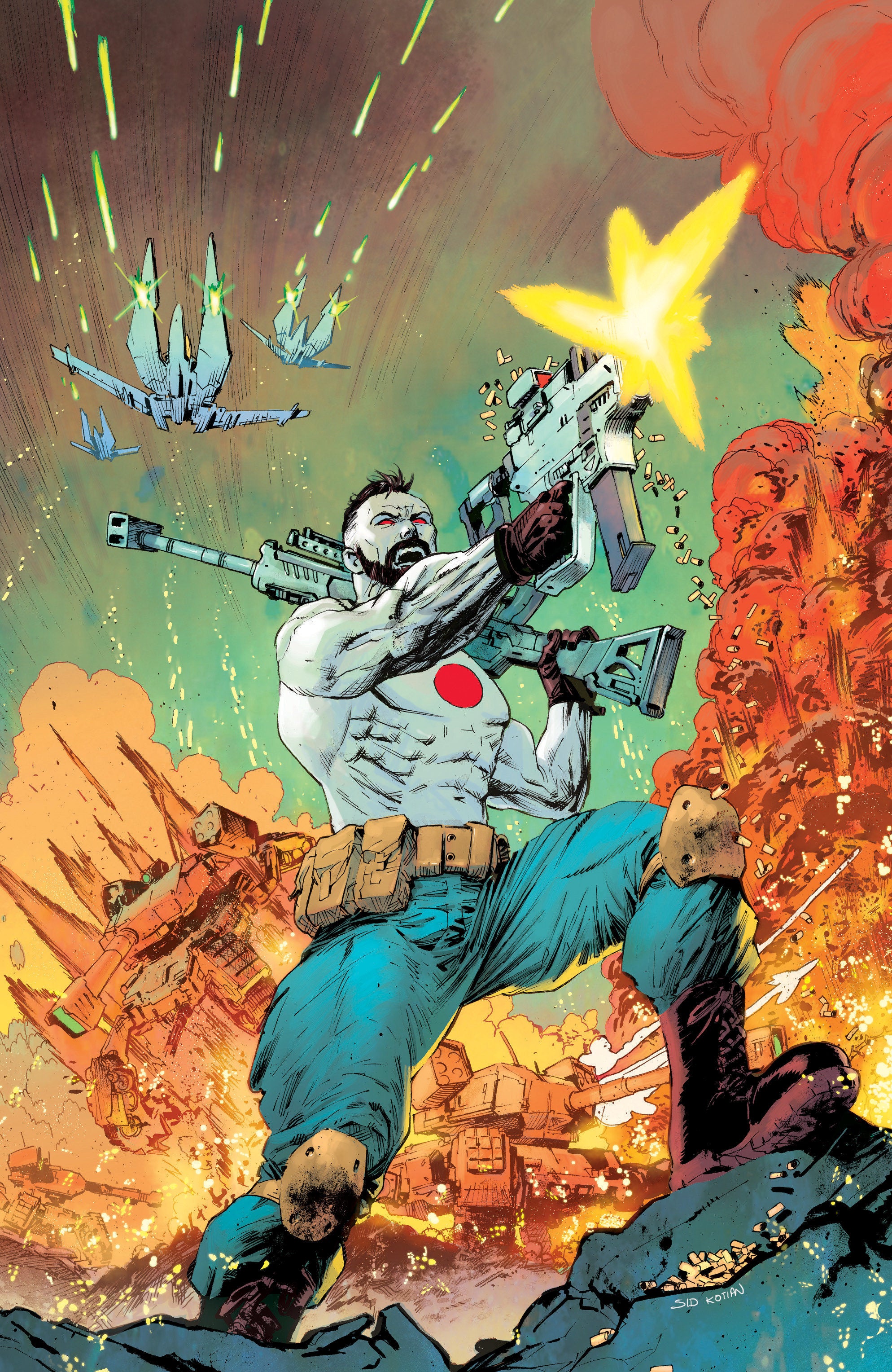 Valiant Beyond: Bloodshot #5--Man Made Hell #2 Variant D (Kotian Full Art) 08/05/2026