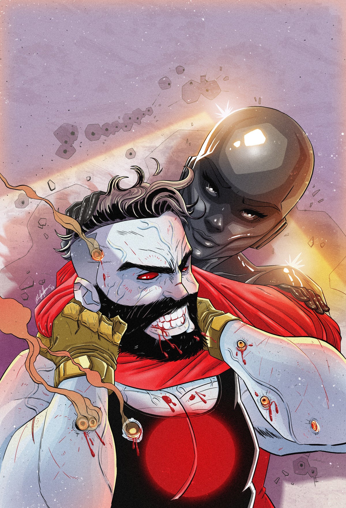 Valiant Beyond: Bloodshot #7--Toy Soldiers #1 Variant C (Griffin Full Art) 11/18/2026