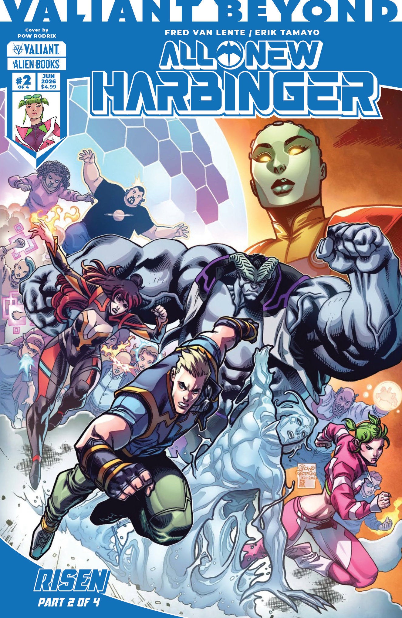 Valiant Beyond: All-New Harbinger #8--Risen #2 Cover A (Rodrix) 08/05/2026