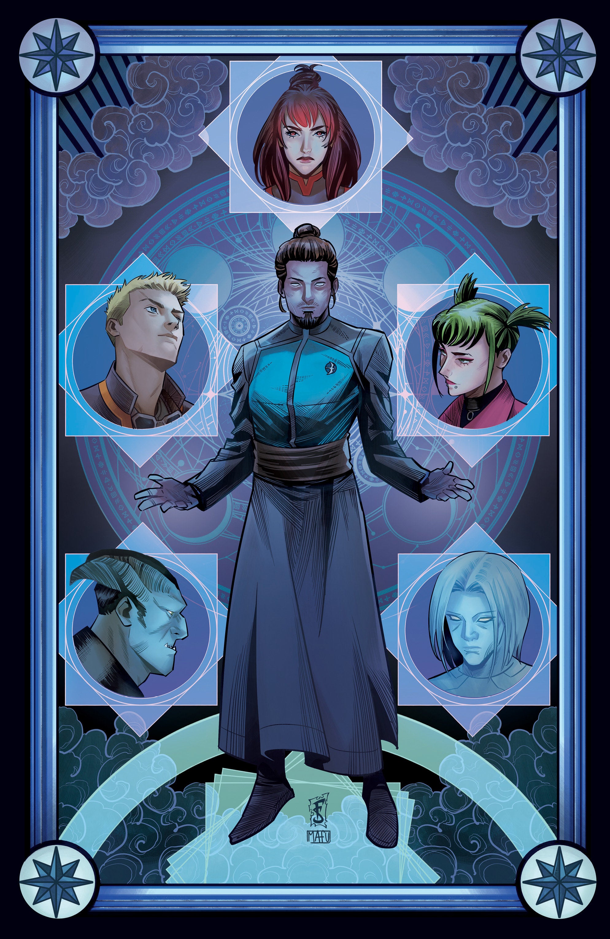Valiant Beyond: All-New Harbinger #8--Risen #2 Variant B (Sabbatini Tarot Variant) 08/05/2026