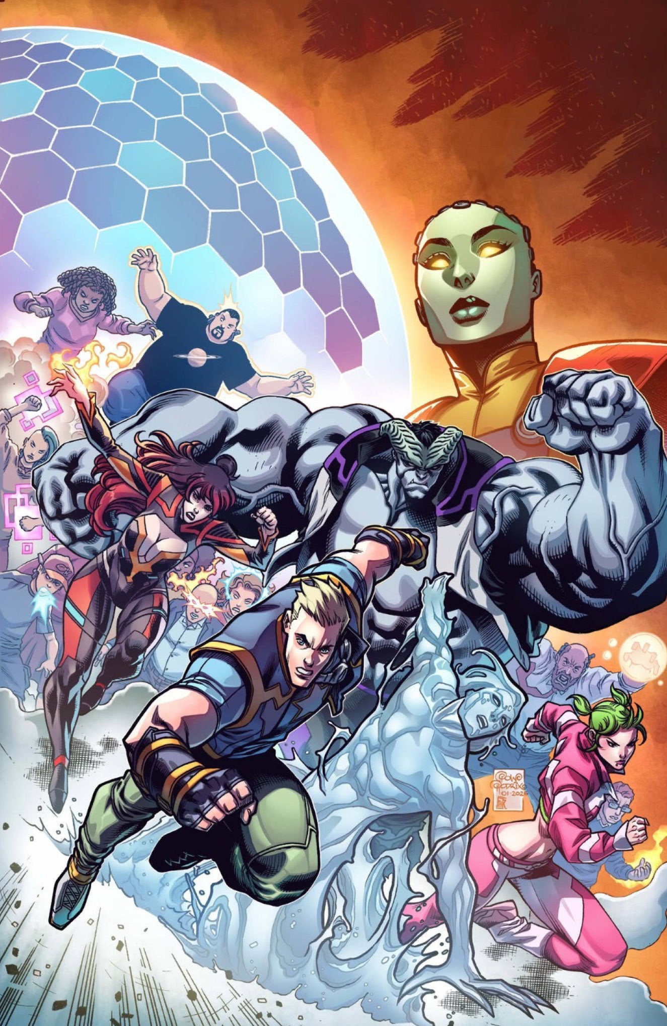 Valiant Beyond: All-New Harbinger #8--Risen #2 Variant C (Rodrix Full Art) 08/05/2026