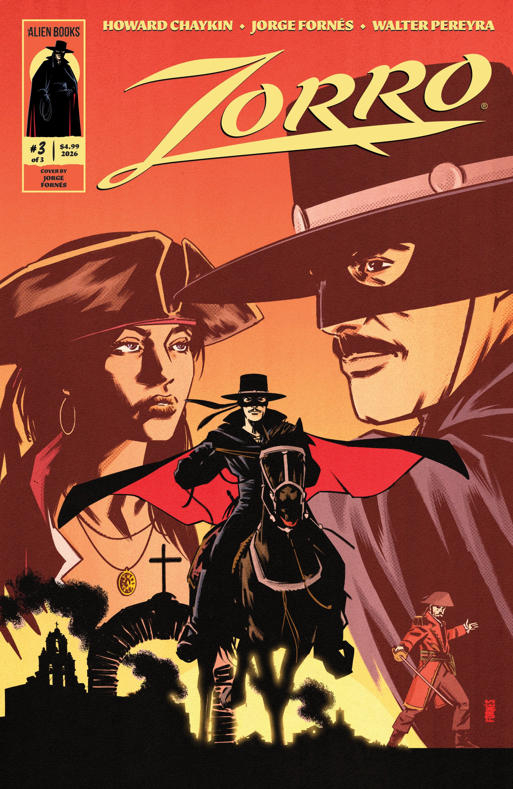 Zorro #3 Cover A (Forn√©s) 08/26/2026