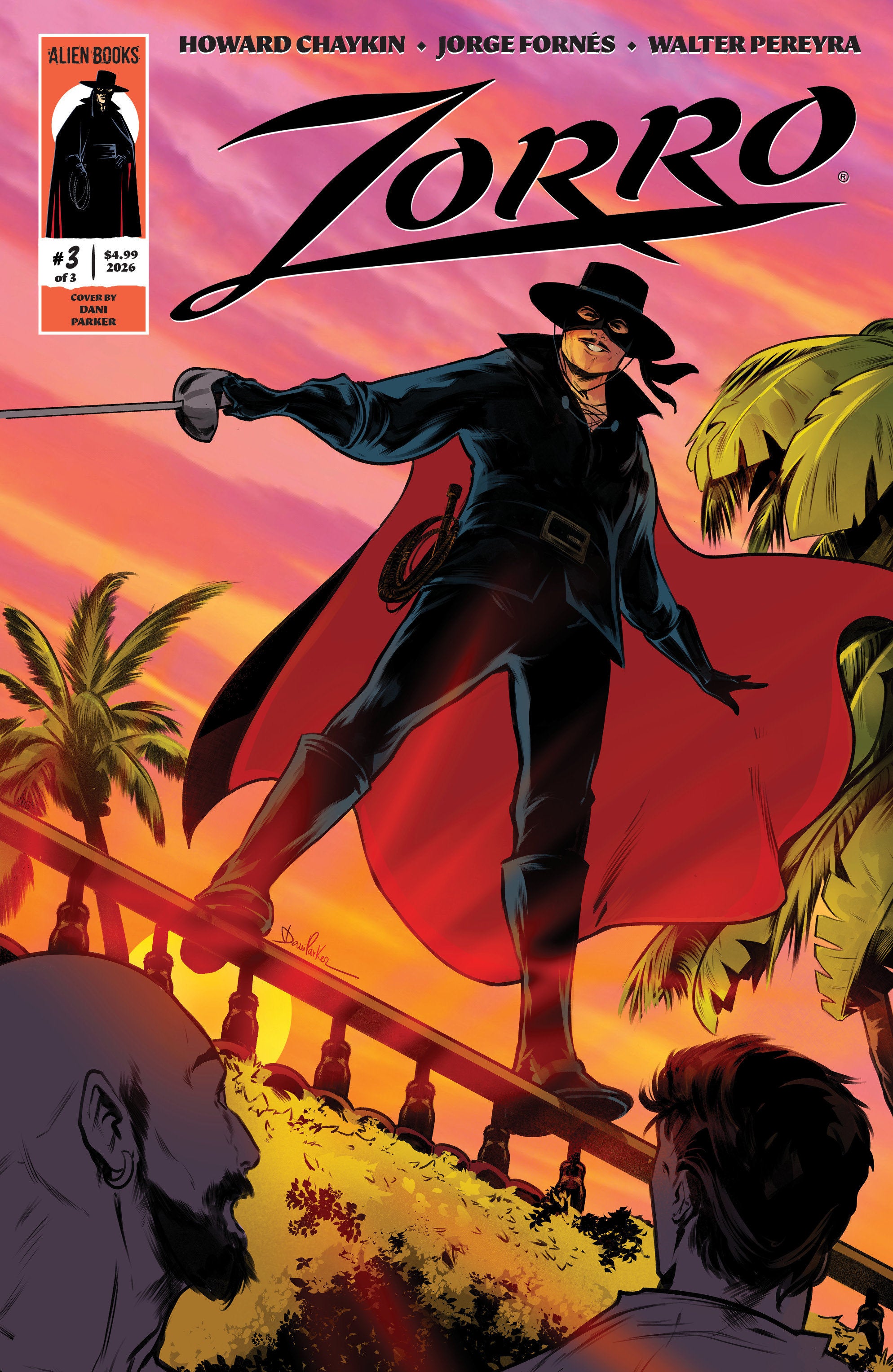 Zorro #3 Variant B (Parker) 08/26/2026
