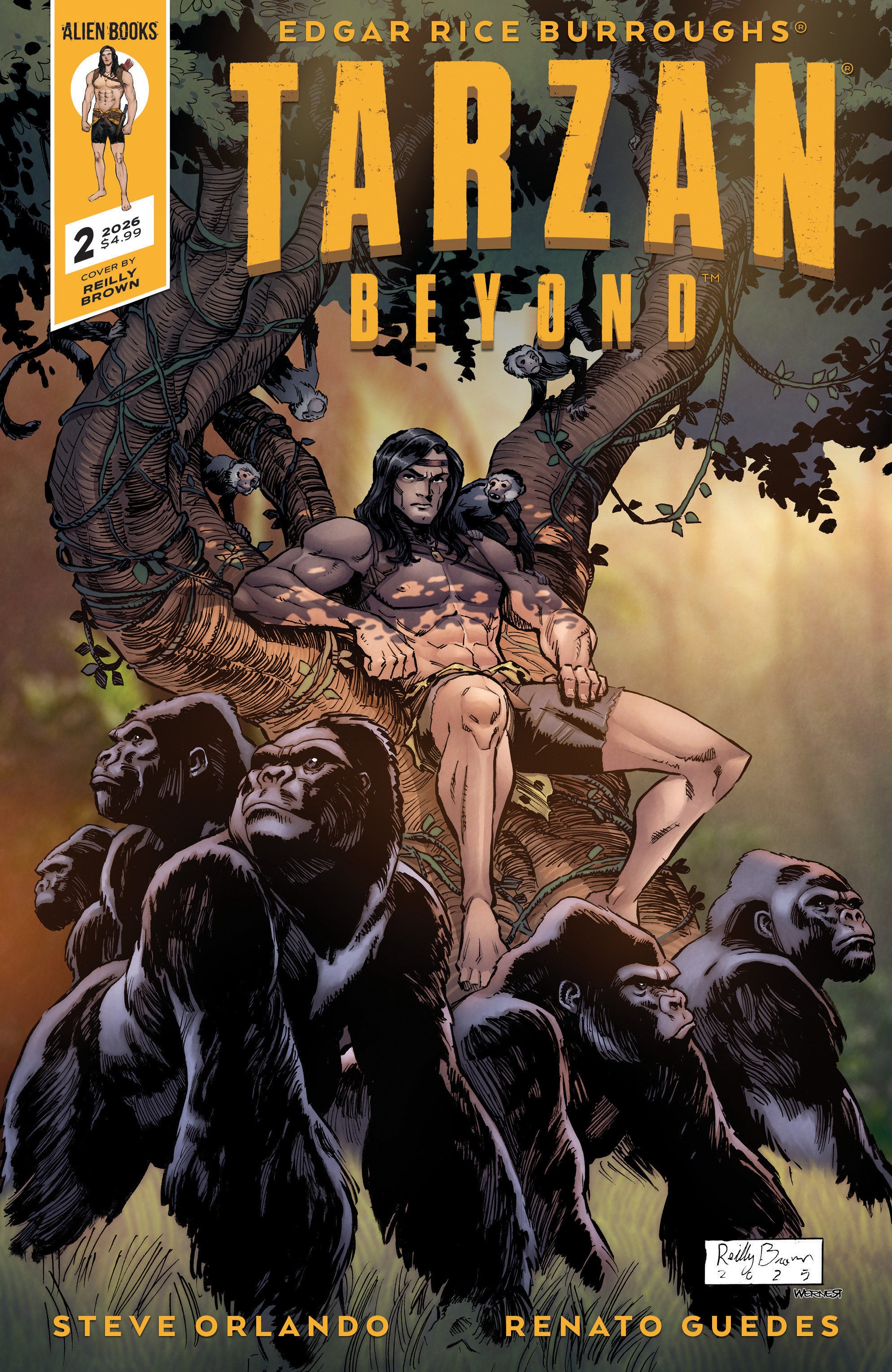 Tarzan Beyond #2 Variant C (Brown) 07/22/2026