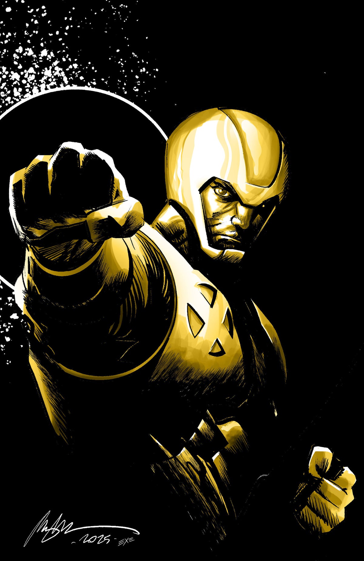 X-O Manowar: Black, White & Gold #2 Variant C (Albuquerque Full Art) 12/09/2026