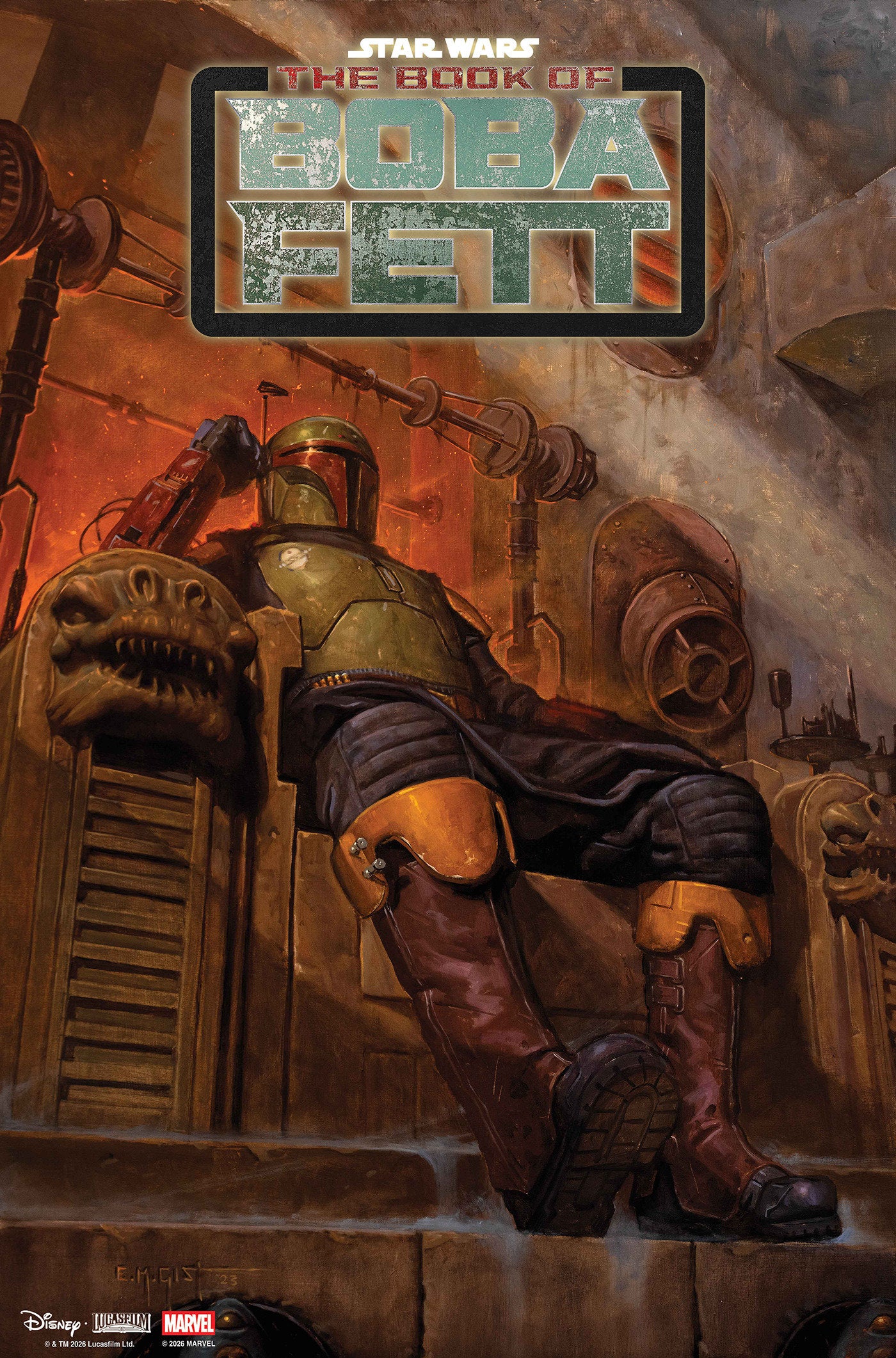STAR WARS: THE BOOK OF BOBA FETT #1 E.M. GIST VARIANT 09/09/2026