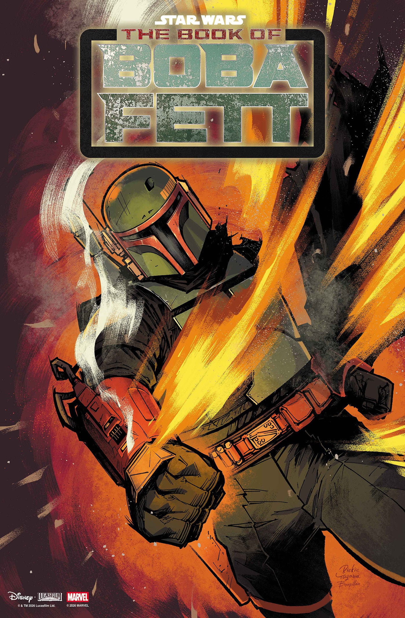 STAR WARS: THE BOOK OF BOBA FETT #1 RICKIE YAGAWA FOIL VARIANT 09/09/2026