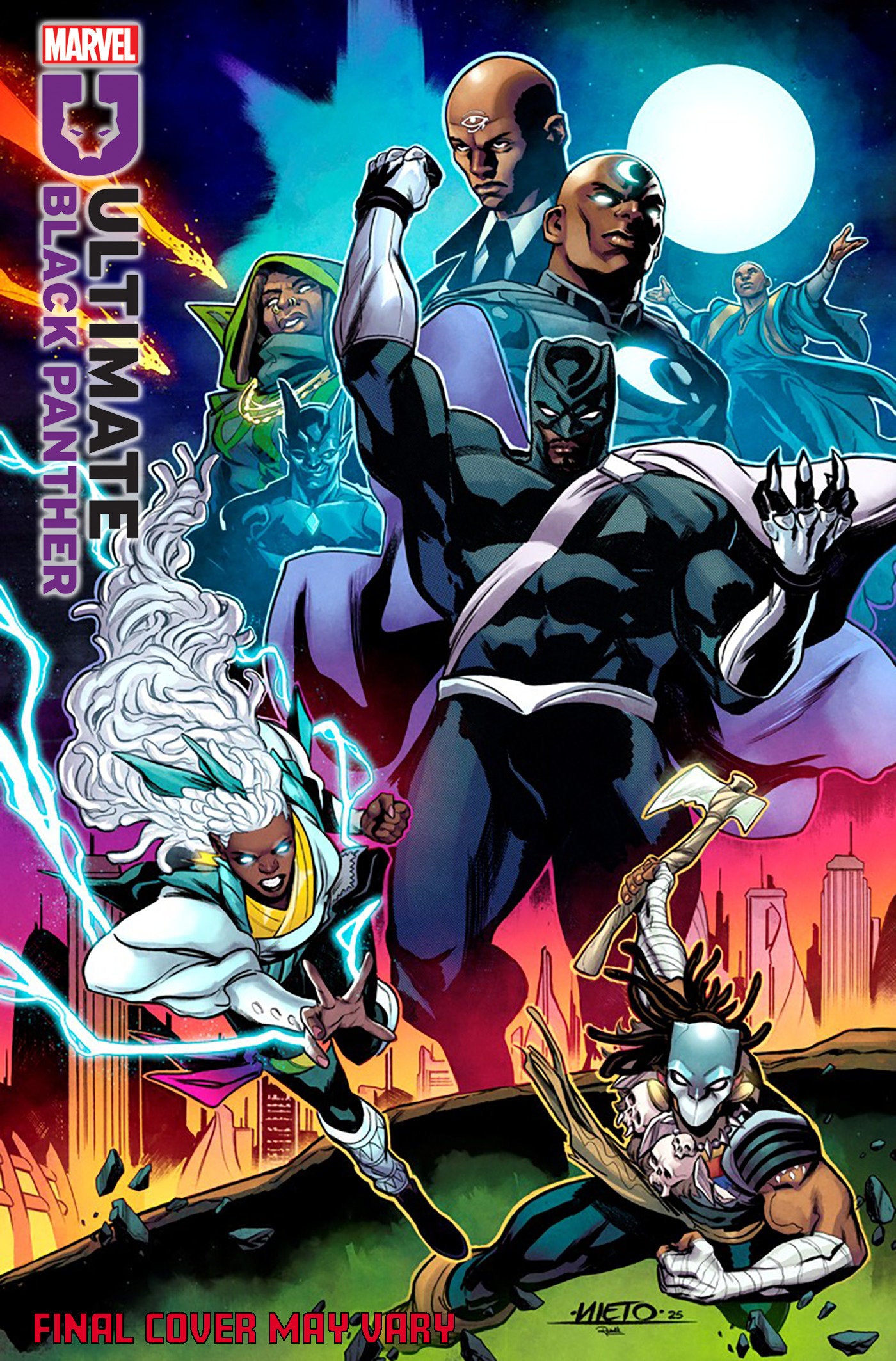 ULTIMATE BLACK PANTHER #24 CARLOS NIETO VARIANT 01/21/2026