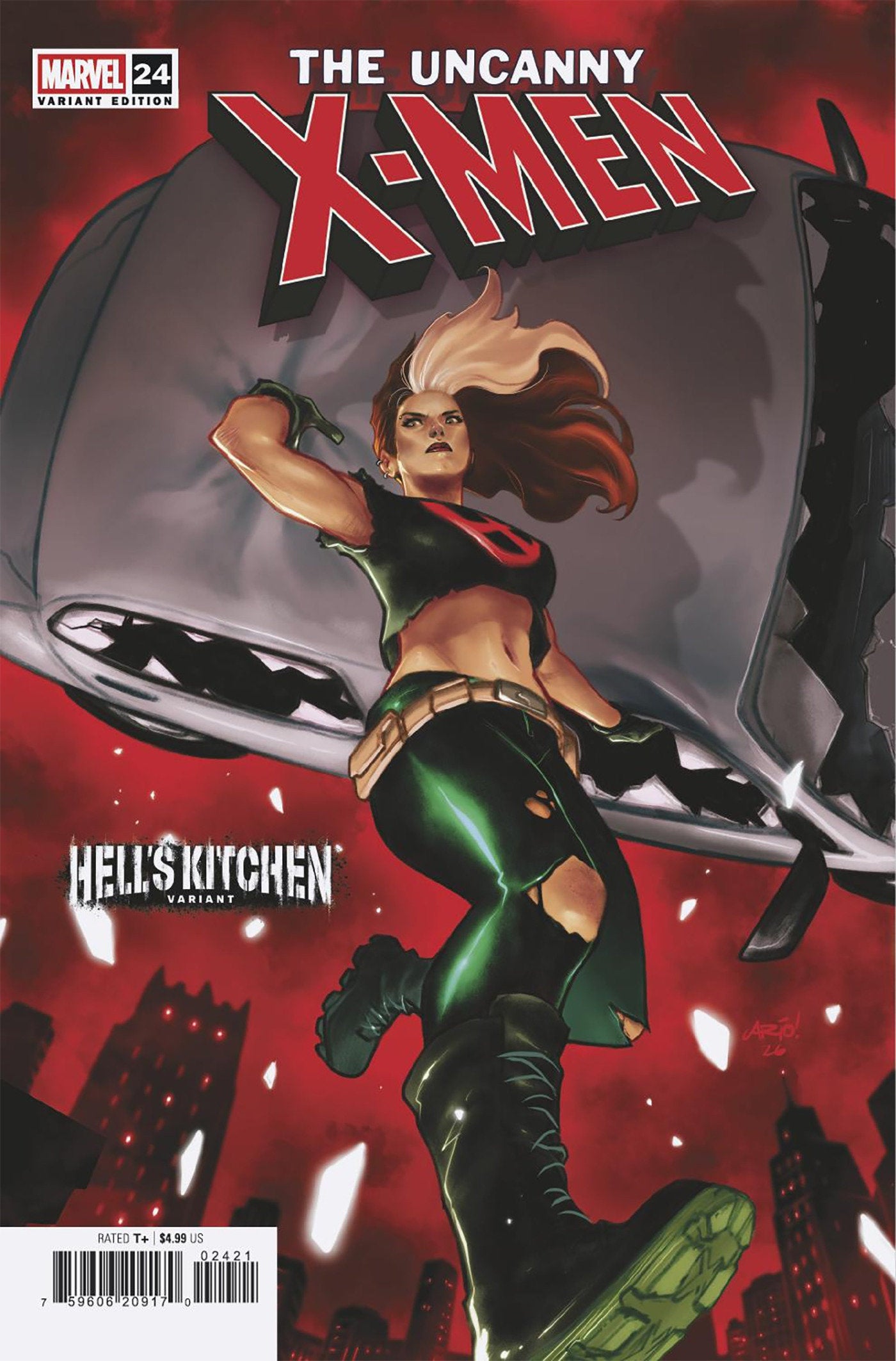 UNCANNY X-MEN #24 ARIO ANINDITO HELL'S KITCHEN VARIANT 02/18/2026